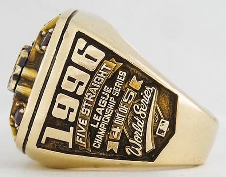1996 Atlanta Braves N.L. Championship Ring - Image 5