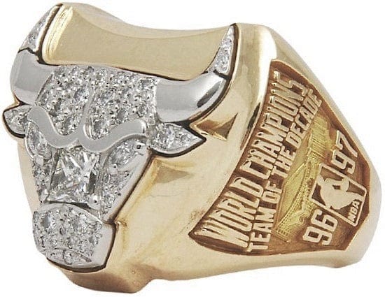 1997 Chicago Bulls NBA Championship Ring - Image 3