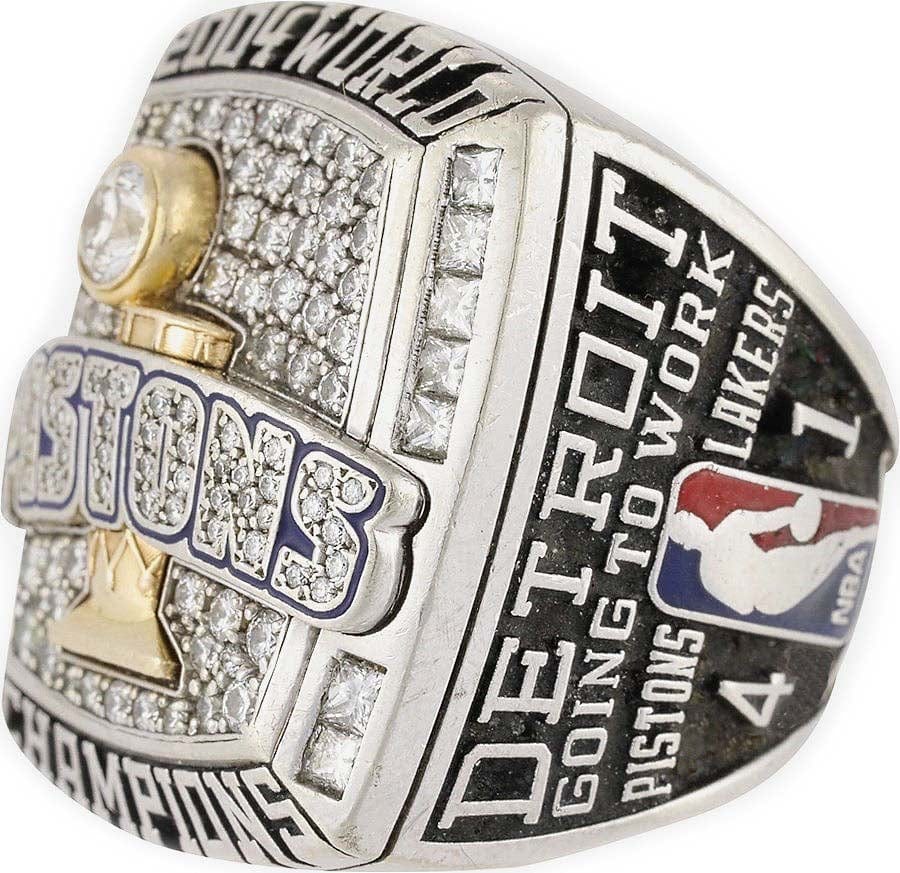 2004 Detroit Pistons NBA Finals Ring - Image 3