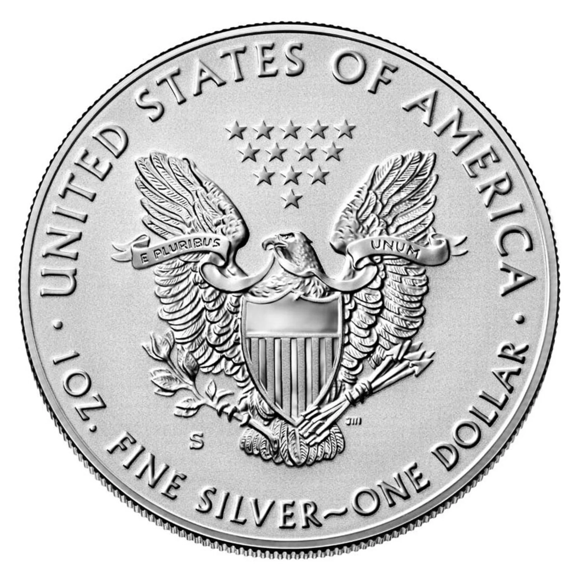 2019 American Eagle 1 Oz Silver Enhanced Reverse Proof Coin - Image 3