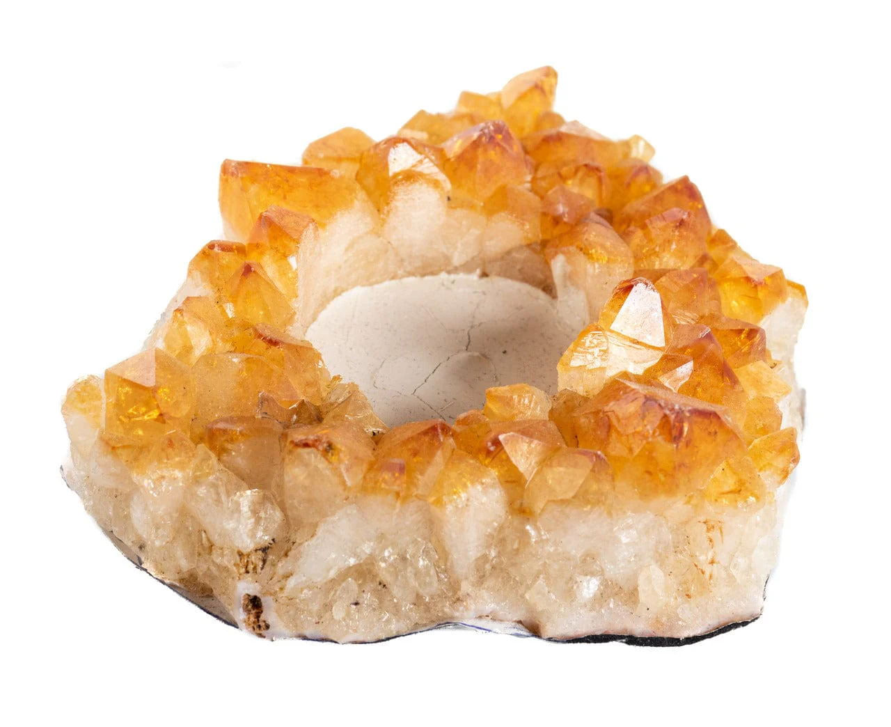 Citrine Crystal Candle Holder - Image 4