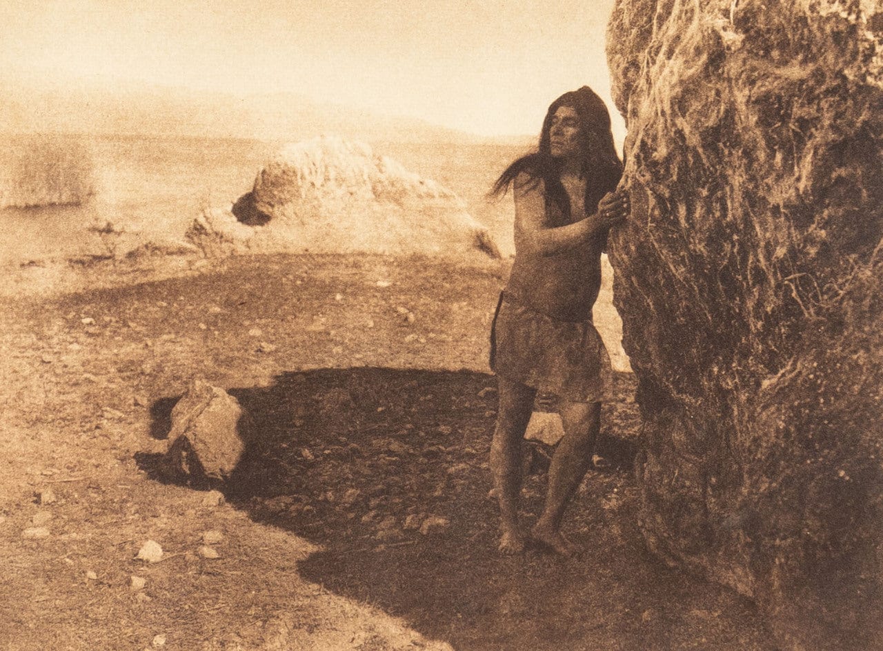 Edward Curtis; On The Shores of Clear Lake - Image 3