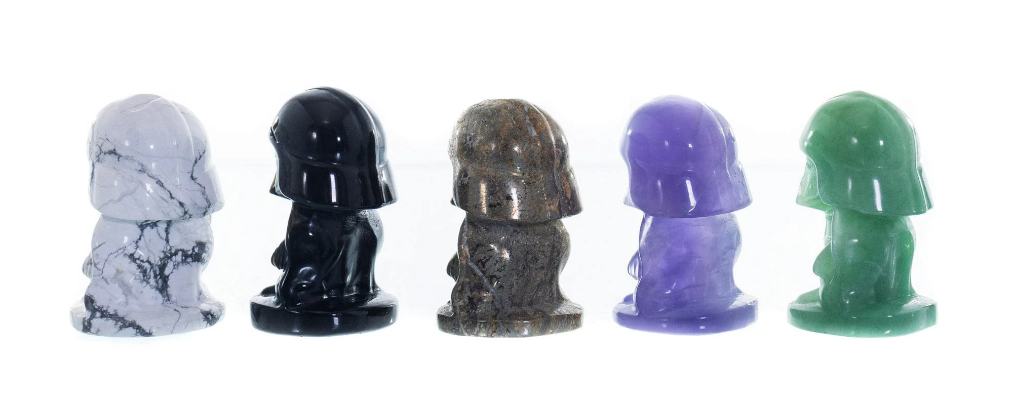 Handmade Darth Vader Stone Figurines - Image 3