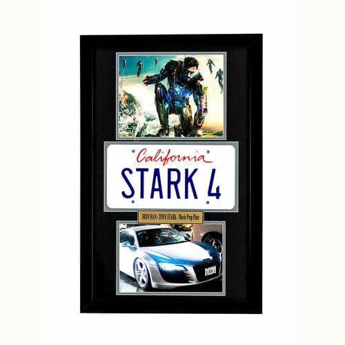 "Iron Man" Movie Memorabilia - Tony Stark License Plate - Image 3