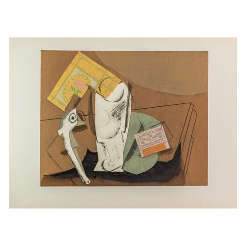 Pablo Picasso: Nature morte à la pipe II, 1911 - Image 3